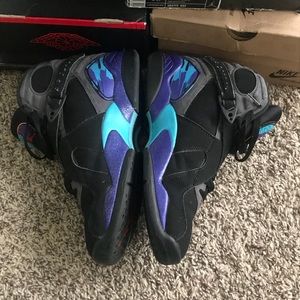 Air Jordan 8s Aquas